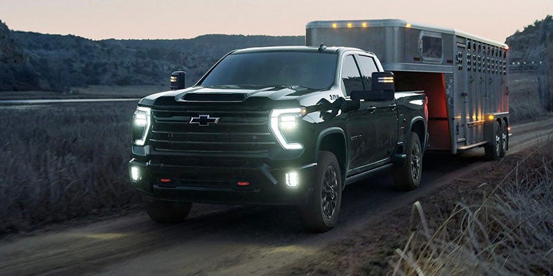 2026 Chevrolet Silverado 2500 HD performance in Orangeburg, SC, with powerful engine options like the Duramax® 6.6L Turbo-Diesel V8 delivering 470 hp and 975 lbs. ft. of torque for impressive towing and hauling capabilities.