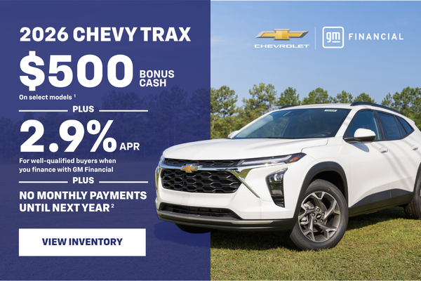 2026 Chevy Trax